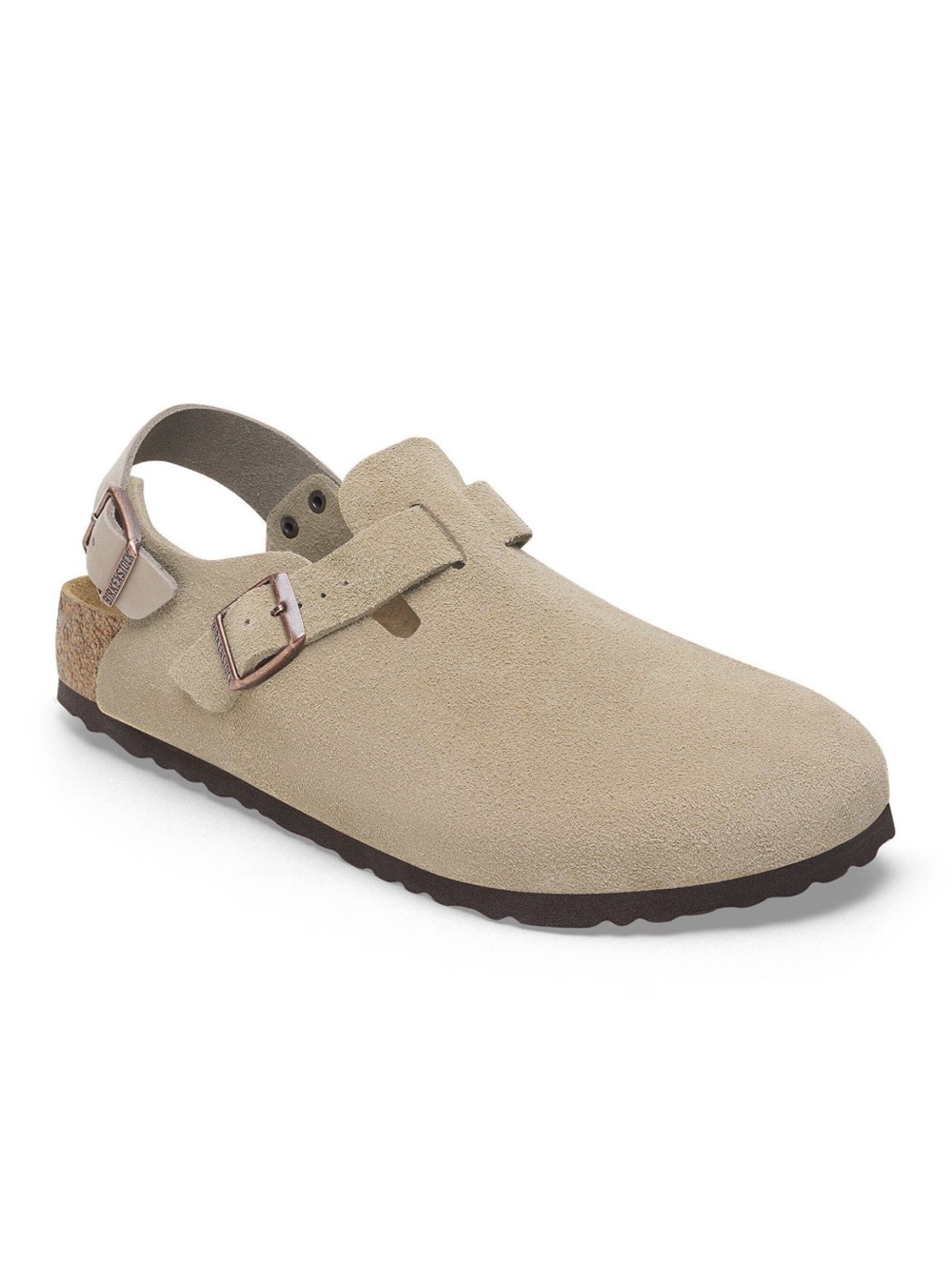 Birkenstock Tokio Suede Leather Taupe